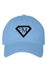 SMF Baby Blue Youth Dad Hat
