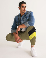 Love Olive Green Masculine Track Pants