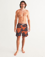 Triangle Labyrinth Masculine Swim Trunk