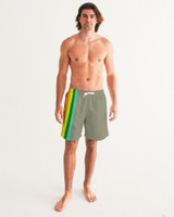 Olive Tree Masculine Swim Trunk
