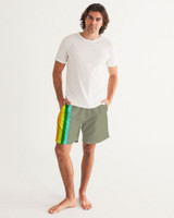 Olive Tree Masculine Swim Trunk