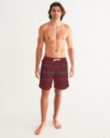 Love Red Masculine Swim Trunk
