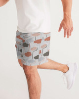 Cloudy Masculine Jogger Shorts
