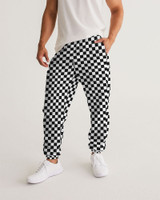 Checkerboard Masculine Track Pants