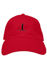 SMF Red FYA premium dad hat