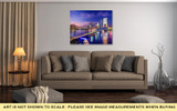 Gallery Wrapped Canvas, Jacksonville Floridusdowntown City Skyline