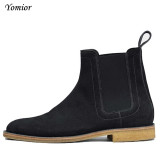 Yomior - Handmade Men Chelsea Vintage Boots