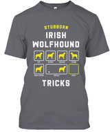 STUBBORN DOG Irish Wolfhound