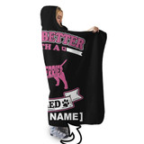 LIFE IS BETTER WITH A BULLTERRIER PERSONALIZED SHERPA BLANKET
