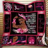 Breast Cancer Warrior Quilt THH854ct