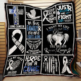 Lung Cancer Awareness Quilt