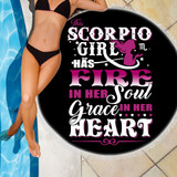 SCORPIO GIRL BEACH/PICNIC BLANKET