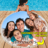 PERSONALIZED FAMILY BEACH/PICNIC BLANKET