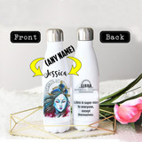 PERSONALIZED LIBRA ZODIAC SIGN ALUMINUM THERMAL SPORT BOTTLE