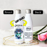 PERSONALIZED CANCER ZODIAC SIGN ALUMINUM THERMAL SPORT BOTTLE