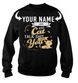 <YOUR NAME> AND HER CAT TALK SHIT ABOUT YOU