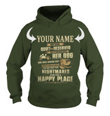 <YOUR NAME> MAY SEEM QUIET AND RESERVED. BUT IF YOU MESS WITH HER DOG, SHE WILL BREAK OUT
