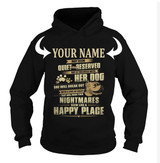 <YOUR NAME> MAY SEEM QUIET AND RESERVED. BUT IF YOU MESS WITH HER DOG, SHE WILL BREAK OUT