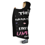 THERAPISTS UNICORN HOODED SHERPA BLANKET