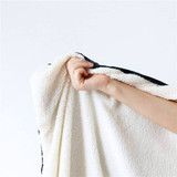 HYGIENIST UNICORN HOODED SHERPA BLANKET