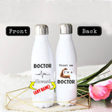 PERSONALIZED DOCTOR 2 STAINLESS STEEL THERMAL BOTTLE