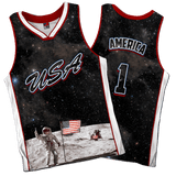 Team USA Galaxy Basketball Jersey