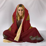 Limited Edition Handmade USMC Marines Hooded Blanket