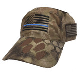 Thin Blue Line American Flag Hat - 30% OFF WHILE SUPPLIES LAST!