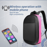 LED Screen Walking Billboard Backpack Bag
