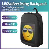 LED Screen Walking Billboard Backpack Bag