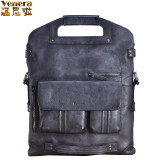 Genuine Leather Men's Handbag Casual Male