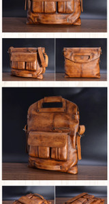 Genuine Leather Men's Handbag Casual Male