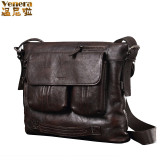 Genuine Leather Men's Handbag Casual Male