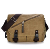 Men's canvas shoulder bag casual bag sports Men's canvas shoulder bag casual bag sports