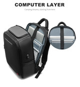 Backpacks Men USB Charge Multi-layer