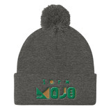 Pom Pom Knit Cap