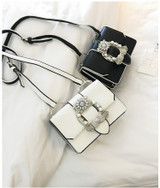 Avri Mini Crossbody Purse - Black
