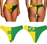 Women's Classic Thong Brazil Flag