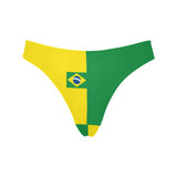 Women's Classic Thong Brazil Flag
