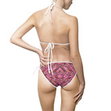Pink Snake Bikini Set