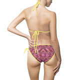 Pink Snake Bikini Set