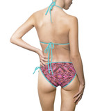 Pink Snake Bikini Set