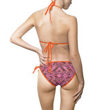 Pink Snake Bikini Set