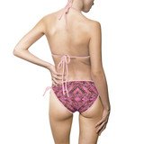 Pink Snake Bikini Set
