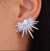 Spark CZ Stud Earrings