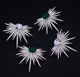 Spark CZ Stud Earrings