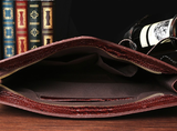 Crocodile Embossed Executive Clutch