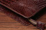 Crocodile Embossed Executive Clutch