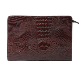 Crocodile Embossed Executive Clutch
