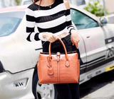 Alligator Embossed Luxury Handbag